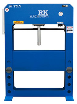 Hydraulic H-frame press of 30 Ton s